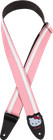 Fender X Hello Kitty Official Leather Guitar Strap  Pink