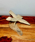 Animal Bone Folk Art Bird In Flight Vintage Original-primitive-10 In  Wing Span