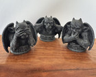 2008 Veronese Summit Collection Gargoyle Shelf Sitter Set See hear speak No Evil