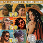 260 Pcs Hair Jewelry For Braids hair Beads Accessories For Dreadlock metal Hair