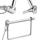 2 Pack 5 16 x4 trailer Coupler Pin With Anti-loss Cable  Square Wire Lock Pin Fo