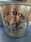 Vntg Anchor Brewing Company Metal Pail put Your Cold Beers In A Piece Of History