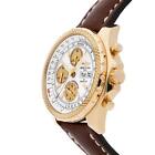 Breitling Bentley Gt Automatic 46mm Yellow Gold Mens Strap Watch K1336212 a576