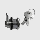 Cam Lock With 2 Keys  For Tool Box  File Cabinet Drawer Or Other Hinged Cover