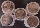 New  Lot Of 100 X 1 Oz Walking Liberty No Date 999 Fine Copper Round - Bullion -