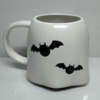 Tim Hortons 2024 Halloween Collectible Ghost Mug Color Changing Donut And Bats