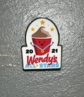 Wendy   s 2021 All Stars Lapel Pin   Brand New   - Chocolate Frosty Lapel Hat Pin