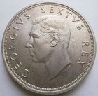 1952 South Africa 5 Shillings Silver Cape Town Ship Coin Km 41 300th Anniversary
