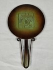 Vintage Scandinavian Art Deco Hand Mirror Ystad-metall Carl-einar Borgstr  m