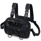 Tactical Chest Vest Bag Backpack Front Rig Pouch Outdoor Camping Cycling Hiking 