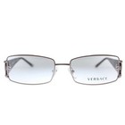 Versace Ve 1163b 1333 Pink Gold Metal Rectangle Eyeglasses 52mm