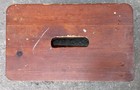 Vintage Antique Old Handmade Solid Wood Wooden Foot Step Stool Stand Seat Garden