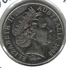 2008 Australia Brilliant Uncirculated 20 Cent Qeii   Duckbill Platypus Coin 