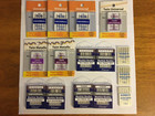 Lot Of 15 Pks Schmetz Klasse Sewing Machine Needles Twin Metallic Universal Jean