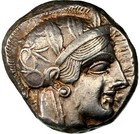 Attica Athens 440 Athenian Owl Ngc Choice Xf Ancient Silver Tetradrachm Coin 366
