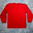 Vintage Air Jordan Suede Long Sleeve Shirt Size Large Youth Retro Bred Y2k