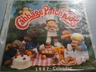 Vtg 1987 Cabbage Patch Kids Calendar Ons Sealed Poly Bag 