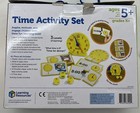 Learning Resources Time Activity Set - 41 Pieces  Ages 5  Teaching Clocks Kids