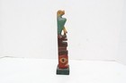 Atq Northwest Coast Native American Hand Carved Wood Totem Pole 9 75  Vintage