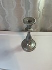 Vintage Wilton Armetale Rwp Pewter Large Candlestick Columbia Pa