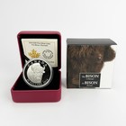 2014 Canada  20 Proof 1 Oz Fine Silver Coin The Bison  A Portrait