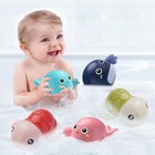 Bath Toy cute Animal Clockwork Bathtub Swimming Pool Toy baby Bath Toys For Todd