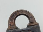 Vintage United Corbin Padlock With Brass Shackle Antique Estate Find No Keys