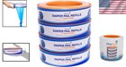 Blue Plastic Diaper Genie Bag Refills  4-pack