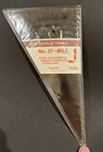 Kum Acrylic Topaz Triangle No-21-60t  No 08 60t Drafting Made In Germany  Nos