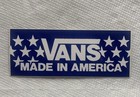 Vintage Skateboard Sticker Vans Steve Shoes Lance Powell Bmx Nos Deck Vision Oj