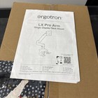 Ergotron Lx Pro Premium Monitor Single Arm  Desk Mount Matte Black