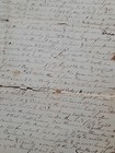 1798 Southold New York Large Handwritten Deed Long Island Booth Ny Manuscript