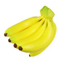 Home Decor Artificial Banana Yellow Fake Fruit For Film Set Plastic Model