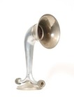 1922 King Am-pli-tone Cast   Spun Metal Radio Headphone Horn Speaker   Amplitone