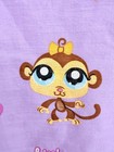 Littlest Pet Shop Twin Flat Sheet Purple Rare Hard To Find 