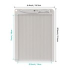 2pcs Score Board With Bone Folder  3 In 1 Paper Punch  White   blue 