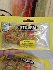  6  Vintage Storm Wildeye Rattle Shrimp 4     Fishing Lures 5pk Smoke   Fire Tails