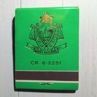 The Beverly Hills Hotel Full Unstruck Rear Strike Matchbook Polo Lounge Patio