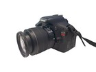 Canon Eos Rebel T3i Digital Slr Camera W 18-55mm Lens Dslr Bundle Charger Bat Sd