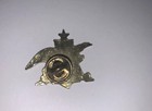 Vtg Anheuser Busch Budweiser Beer Eagle A Logo Lapel Hat Pin New Nos