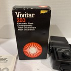 Vivitar Model 283 Electronic Flash - Automatic Thyristor Exposure Control W  Box