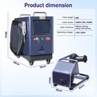 4 In 1 1500w Laser Welding Cleaning Machine Air Cooled Laser Welder Cutter Us