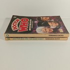 Doctor Who 2x Vintage Sci-fi Paperback Books Terrance Dicks