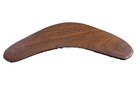 Signed Wooden Boomerang Hand Painted Australia Aboriginal Dot Art