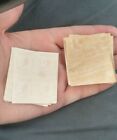 Two Blocks Of 4 Scott  87l62 Imperf Mnh Genuine   Scott  87l65 Reprint Us Locals