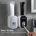 Toothpaste Dispenser Wall Mount For Bathroom Automatic Toothpaste Squeezer
