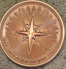 Stegosaurus Dinosaur Coin 3d High-relief 1 Oz  Bu Copper  999 Fine Bullion Nice 