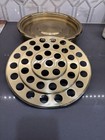 Communion Trays Gold Tone Metal - Holds 40 Cups