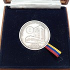 Venezuela Coin 6000 Bolivares 1999 Casa De La Moneda Silver  900  35mm With Coa