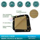 Ifenceview 4 x1 -4 x100  Beige Fence Privacy Screen Mesh Fabric Garden Balcony
